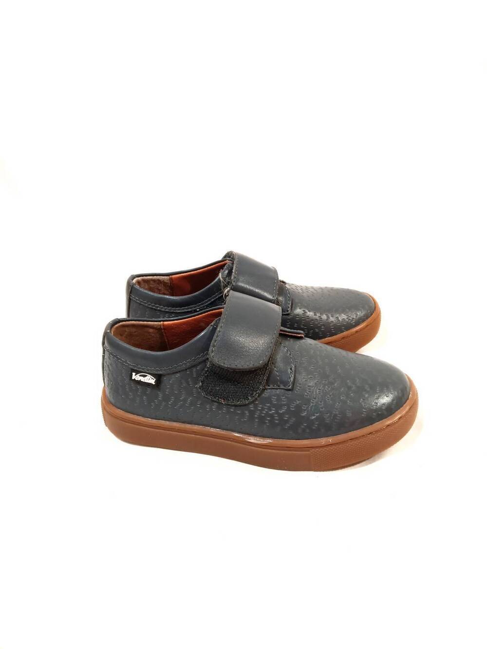 NEW VENETTINI boys dakota sneakers in gray / brown
